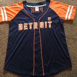 Victorias Secret Pink Detroit Tigers Jersey large